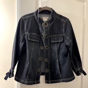 Ami jean jacket size medium